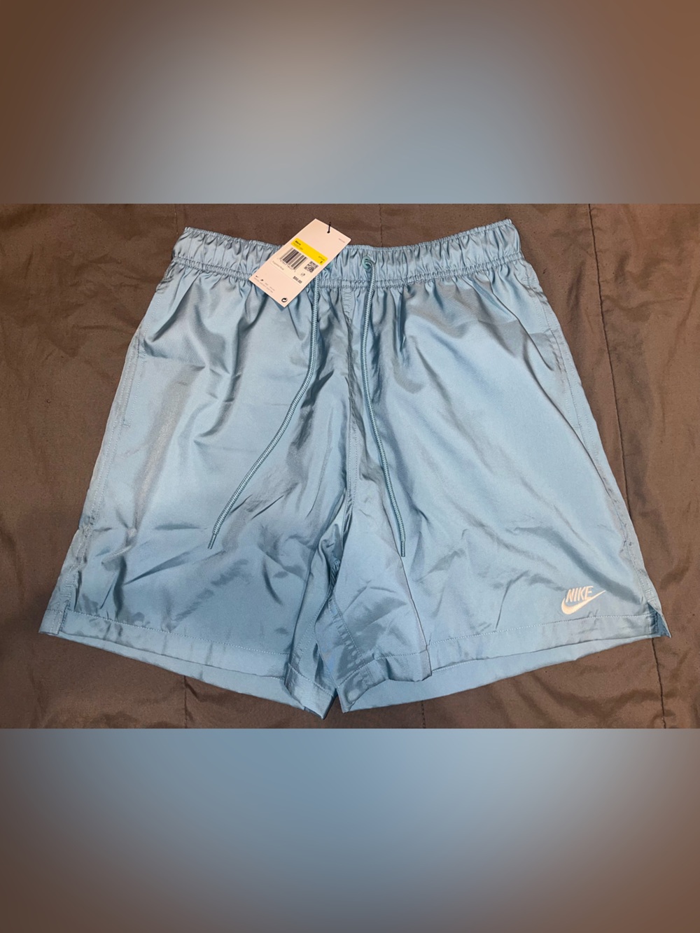 Nike Light Blue Athletic Shorts